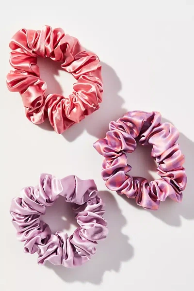 Slip Silk Large Scrunchie Set In Multi
