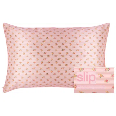 Slip Silk Pillowcase - Standard/queen Petal In White