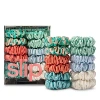 Slip Silk Pure Silk Minnie Scrunchies, Set Of 12 In Seaside
