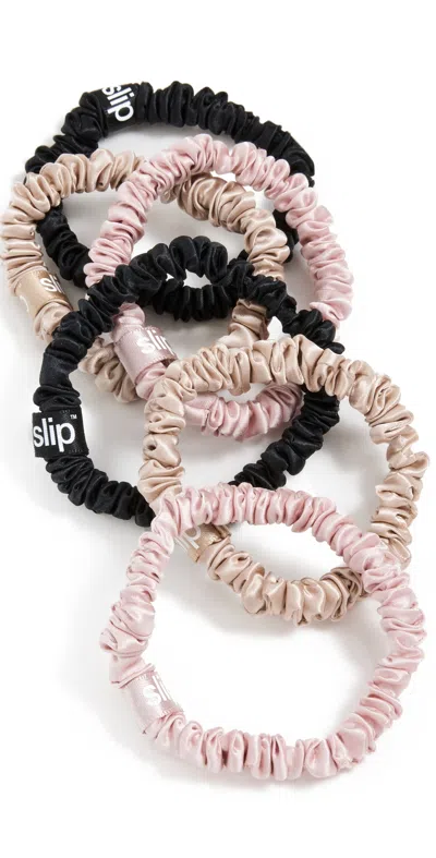 Slip Silk Scrunchies 6 Pack Multi In Multi