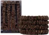 Slip Silk Skinny Scrunchies - Elastic Scrunchies Set (set Of 4) - Dark Brown In Brown