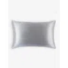 Slip Queen Silk Pillowcase 51cm X 76cm In Silver