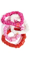 SLIP SKINNY SCRUNCHIE SET ORNAMENT AGGIE