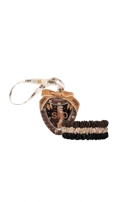 Slip Skinny Scrunchie Trio Ornament In Betty