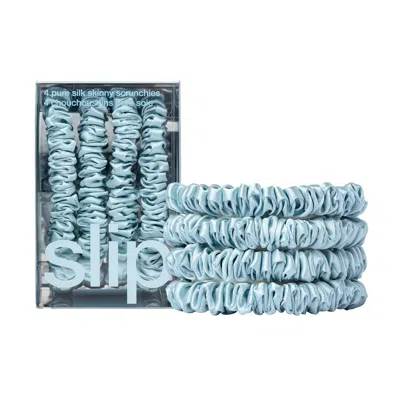 Slip Skinny Scrunchies In Blue