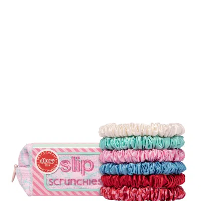 Slip Skinny Scrunchies & Complimentary Pouch - High Tide