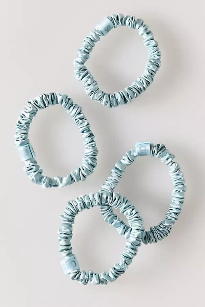 Slip Skinny Scrunchies, Set Of 4 In Blue
