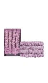 Slip 4-pc. Pure Silk Back-to-basics Skinny Scrunchies Set In Lavender