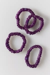Slip Skinny Scrunchies, Set Of 4 In Purple