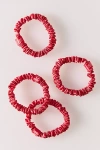 Slip Skinny Scrunchies, Set Of 4 In Red
