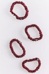 Slip Skinny Scrunchies, Set Of 4 In Red