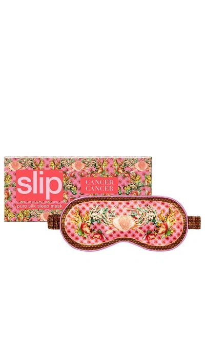 Slip Sleep Mask In Coral