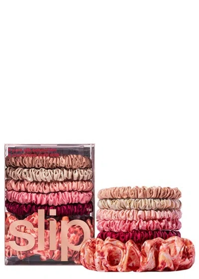 Slip Pure Silk Scrunchies In White
