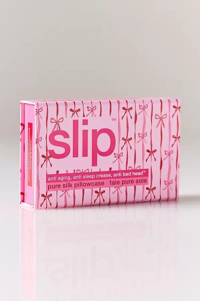 Slip Strawberry Cupcake Queen Silk Pillowcase In Pink
