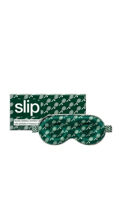 Slip Tennis Racquets Pure Silk Contour Sleep Mask In Sleep & Leisure Club