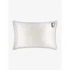 Slip U Queen Letter-embroidered Silk Pillowcase 51cm X 76cm