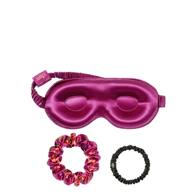 Slip Violet Moon Beauty Sleepover Set, Gift Set, Anti-crease In Pink