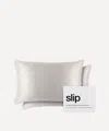Slip White Queen Silk Pillowcase Set Of Two