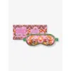 Slip Womens Aries Graphic-print Silk Eye Mask