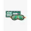 Slip Womens Gemini Graphic-print Silk Eye Mask