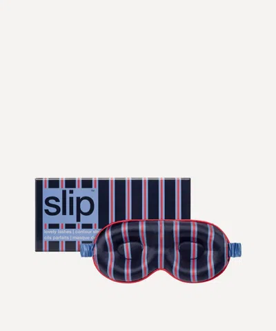 Slip Women's Silk Contour Sleep Mask In Blue