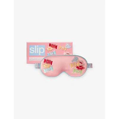 Slip Womens Besties Contour Silk Sleep Mask In Pink