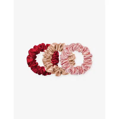 Slip Womens  Large Silk Scrunchies Christmas Cracker In Eadie