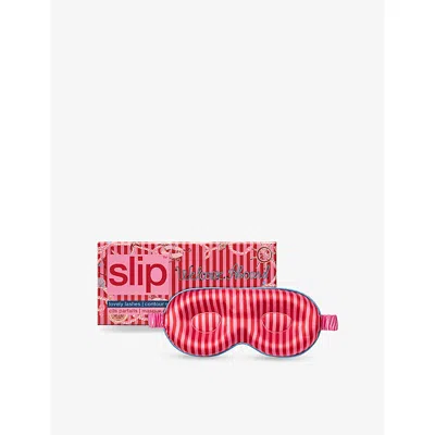 SLIP WOMENS WELCOME ABOARD CONTOUR SILK SLEEP MASK