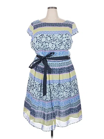 Pre-owned Slny Casual Dress In Blue