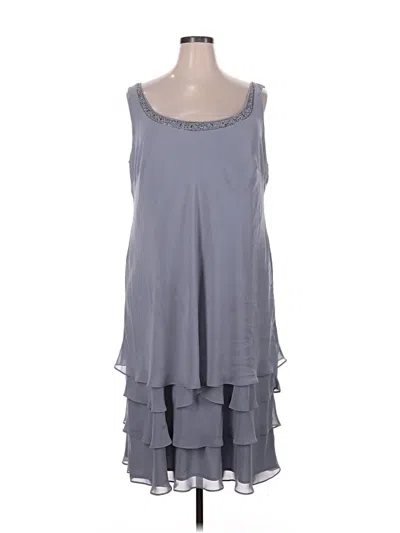 Pre-owned Slny Casual Dress In Gray