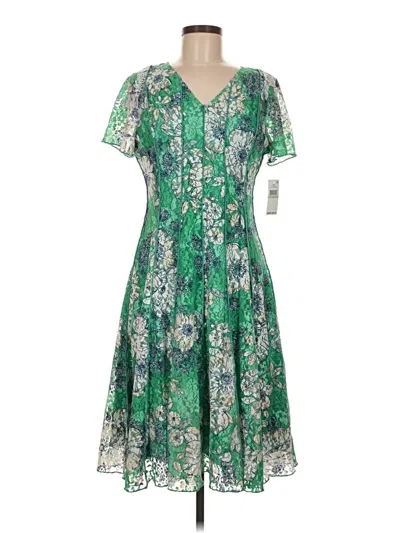 Slny Casual Dress In Green