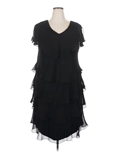 Pre-owned Slny Cocktail Dress In Black