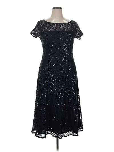 Pre-owned Slny Cocktail Dress In Black
