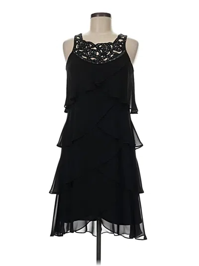 Pre-owned Slny Cocktail Dress In Black