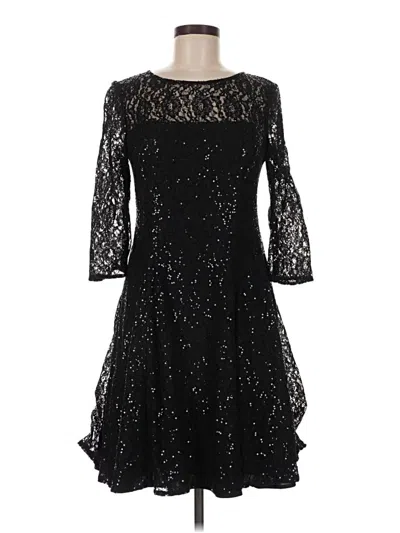 Pre-owned Slny Cocktail Dress In Black