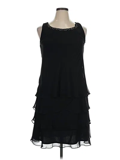 Pre-owned Slny Cocktail Dress In Black