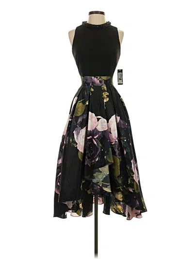 Pre-owned Slny Cocktail Dress In Black