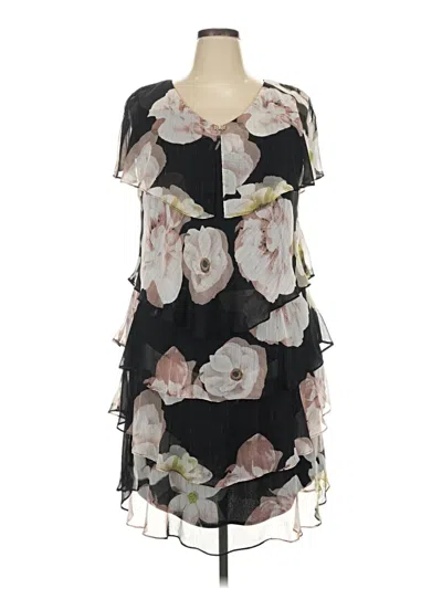 Pre-owned Slny Cocktail Dress In Black
