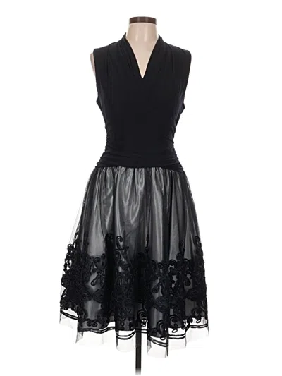 Pre-owned Slny Cocktail Dress In Black