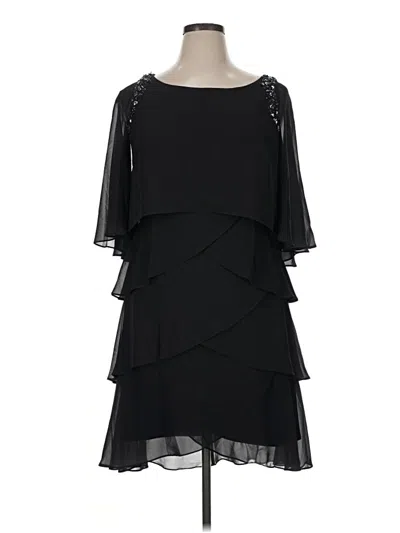 Pre-owned Slny Cocktail Dress In Black
