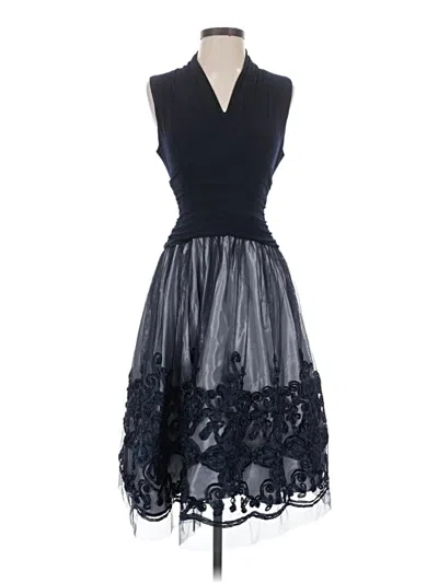 Pre-owned Slny Cocktail Dress In Black