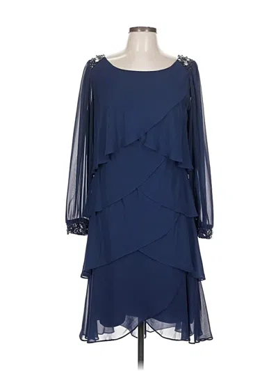 Pre-owned Slny Cocktail Dress In Blue