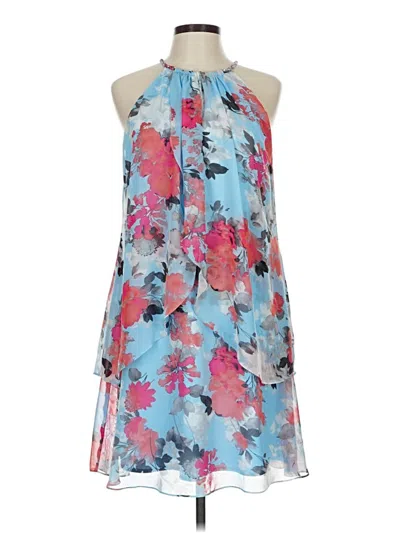 Pre-owned Slny Cocktail Dress In Blue