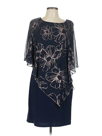 Pre-owned Slny Cocktail Dress In Blue