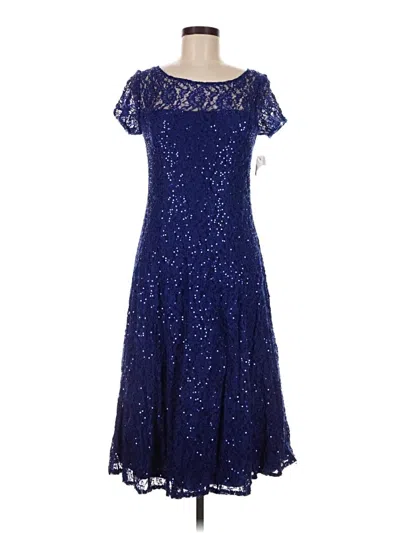 Pre-owned Slny Cocktail Dress In Blue
