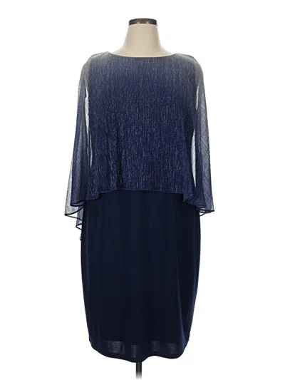 Pre-owned Slny Cocktail Dress In Blue