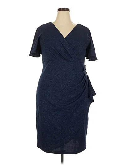Pre-owned Slny Cocktail Dress In Blue