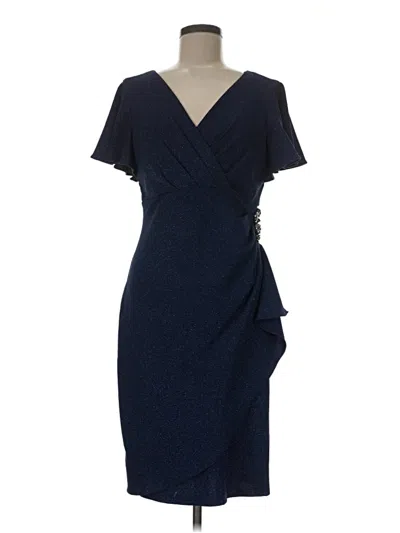 Pre-owned Slny Cocktail Dress In Blue