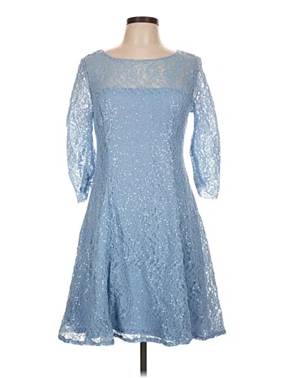 Pre-owned Slny Cocktail Dress In Blue