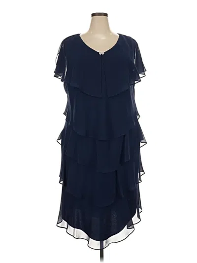 Pre-owned Slny Cocktail Dress In Blue